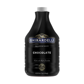 Ghirardelli Black Label Chocolate Sauce – 87.3 fl oz Bottle